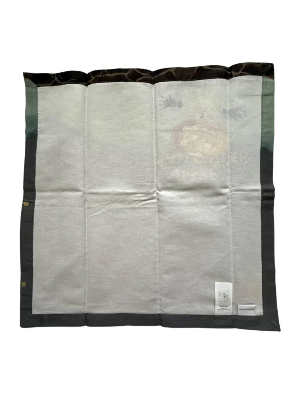 Williams Sonoma Happy Halloween Pumpkin Scarecrow Napkins Set of 4 NEW